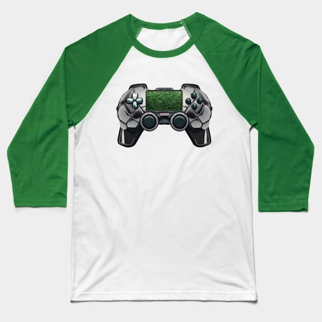 Football Game Controller Baseball T-Shirt by AnAzArt